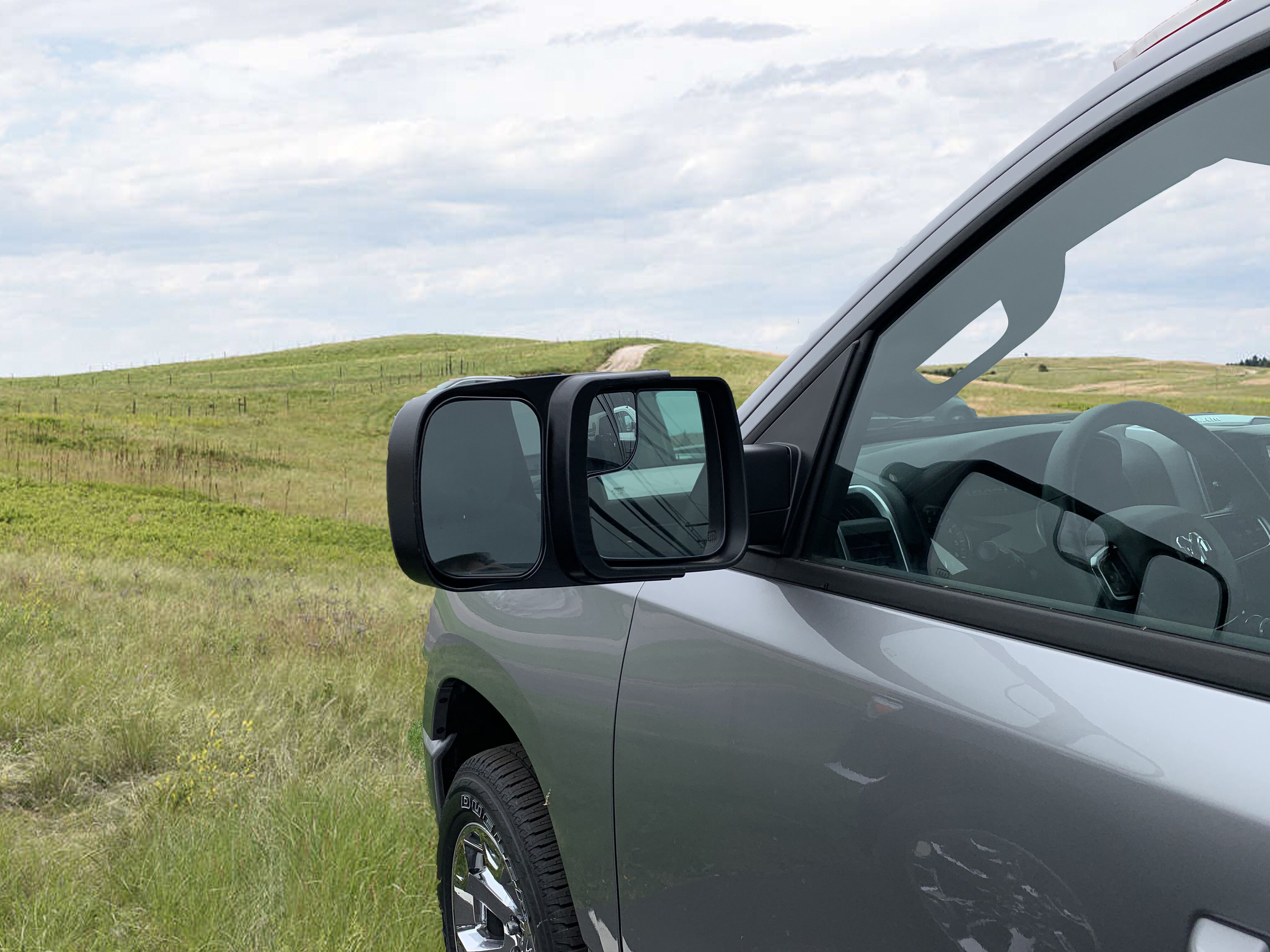 Longview LVT-1820 Original Slip-On Towing Mirror for GMC Sierra / Chevrolet  Silverado (2019-2020)